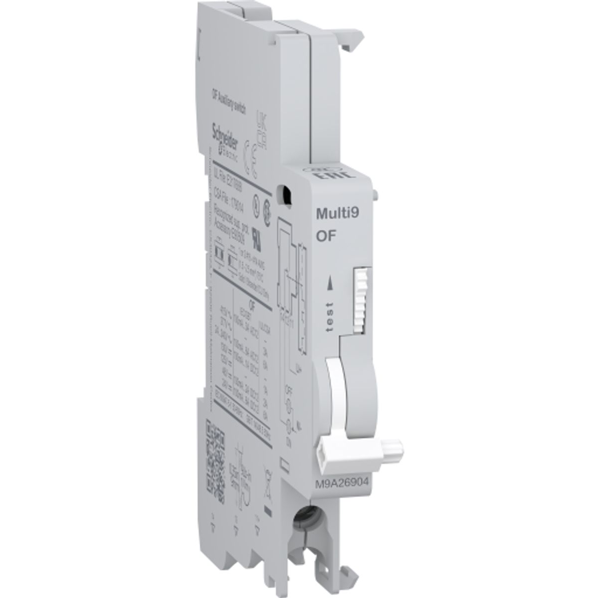 Multi9 Signal kontakt OF 1OC 100mA til 6A, M9A26904