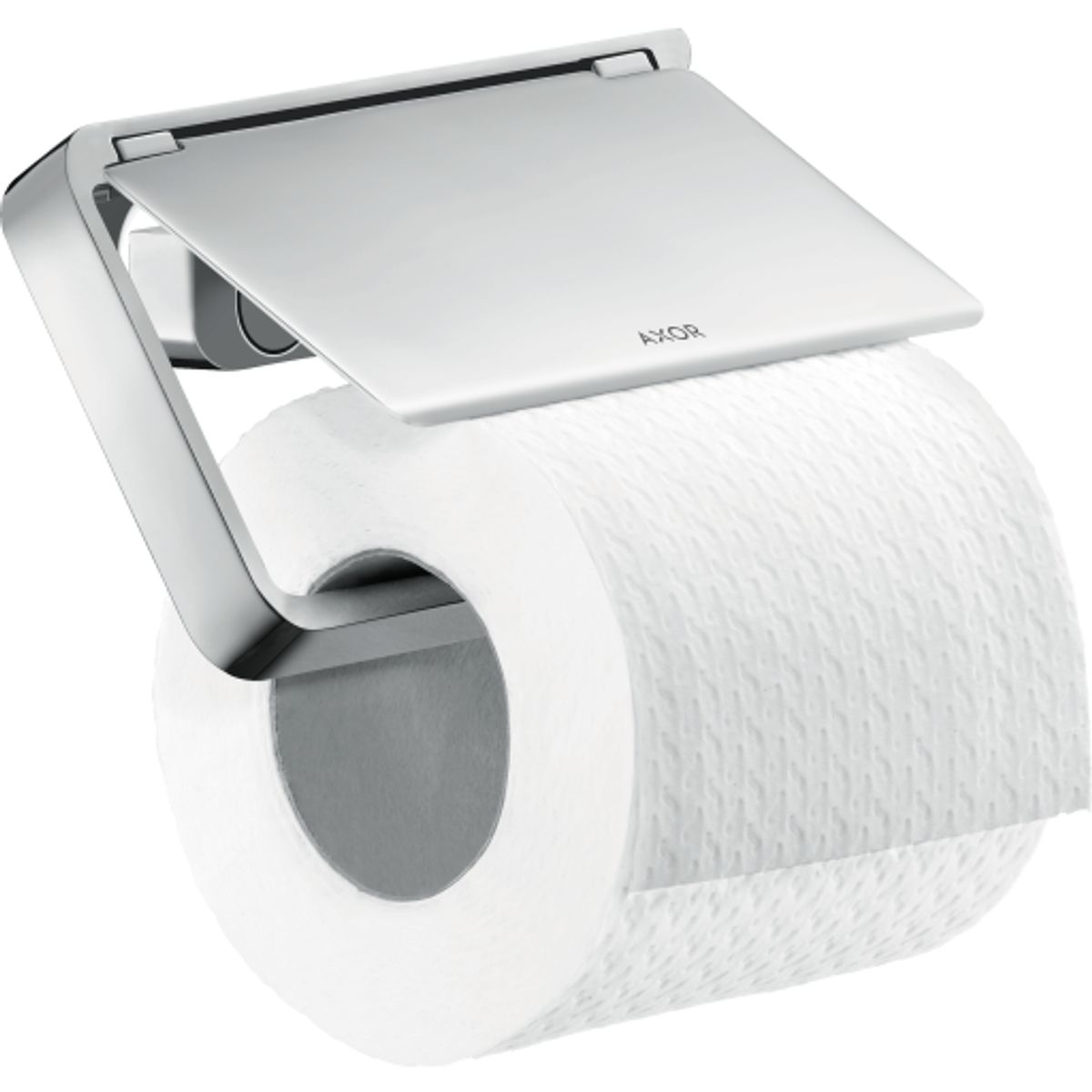 Axor Universal Softsquare toiletrulleholder, krom