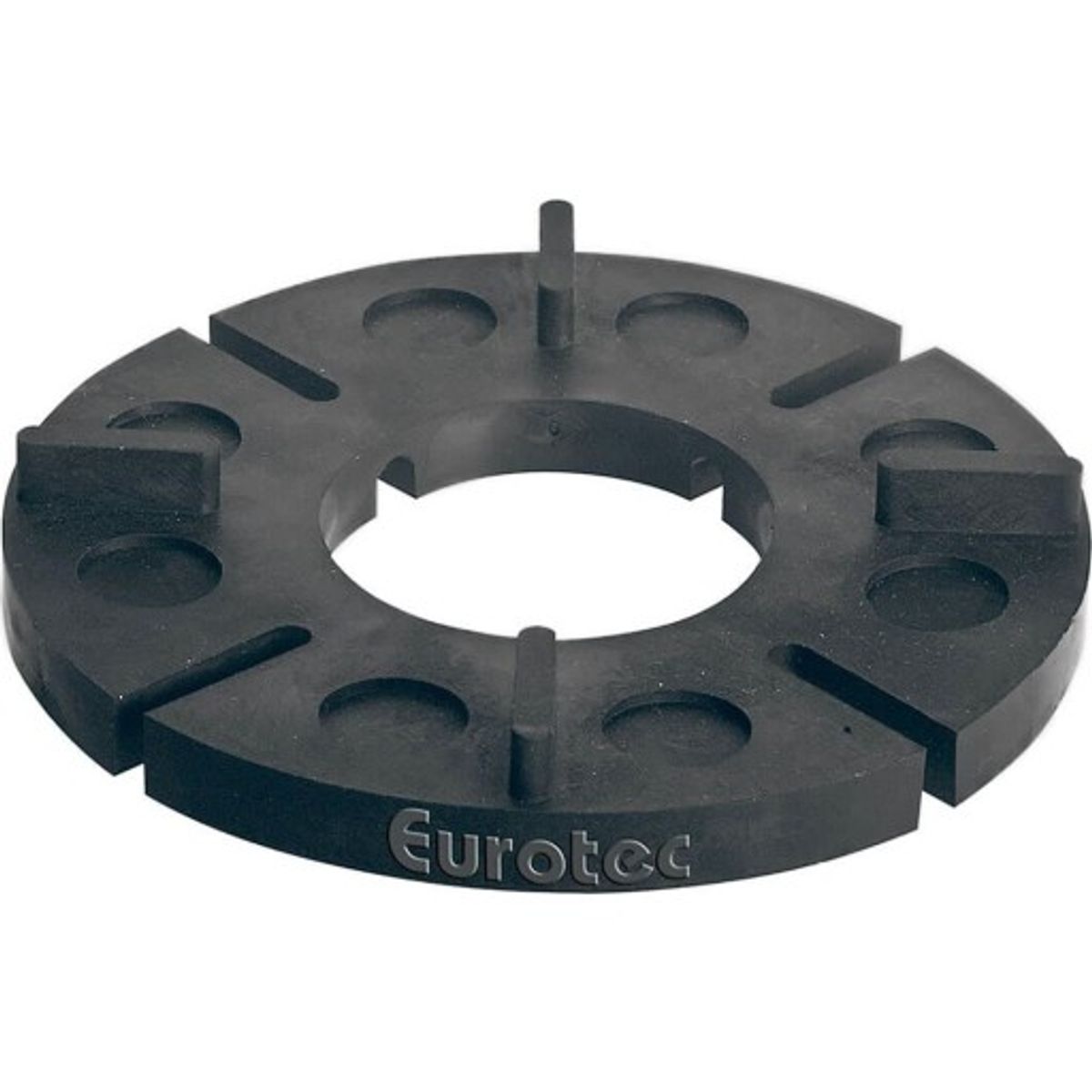 Pladeleje EPDM t/terassefod, Ø120 x 18/10 mm, 45 stk.