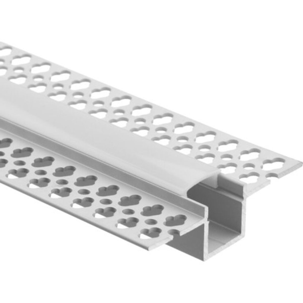 Alu Profil 5615 200 cm til indspartling 56/15x15mm opal cover