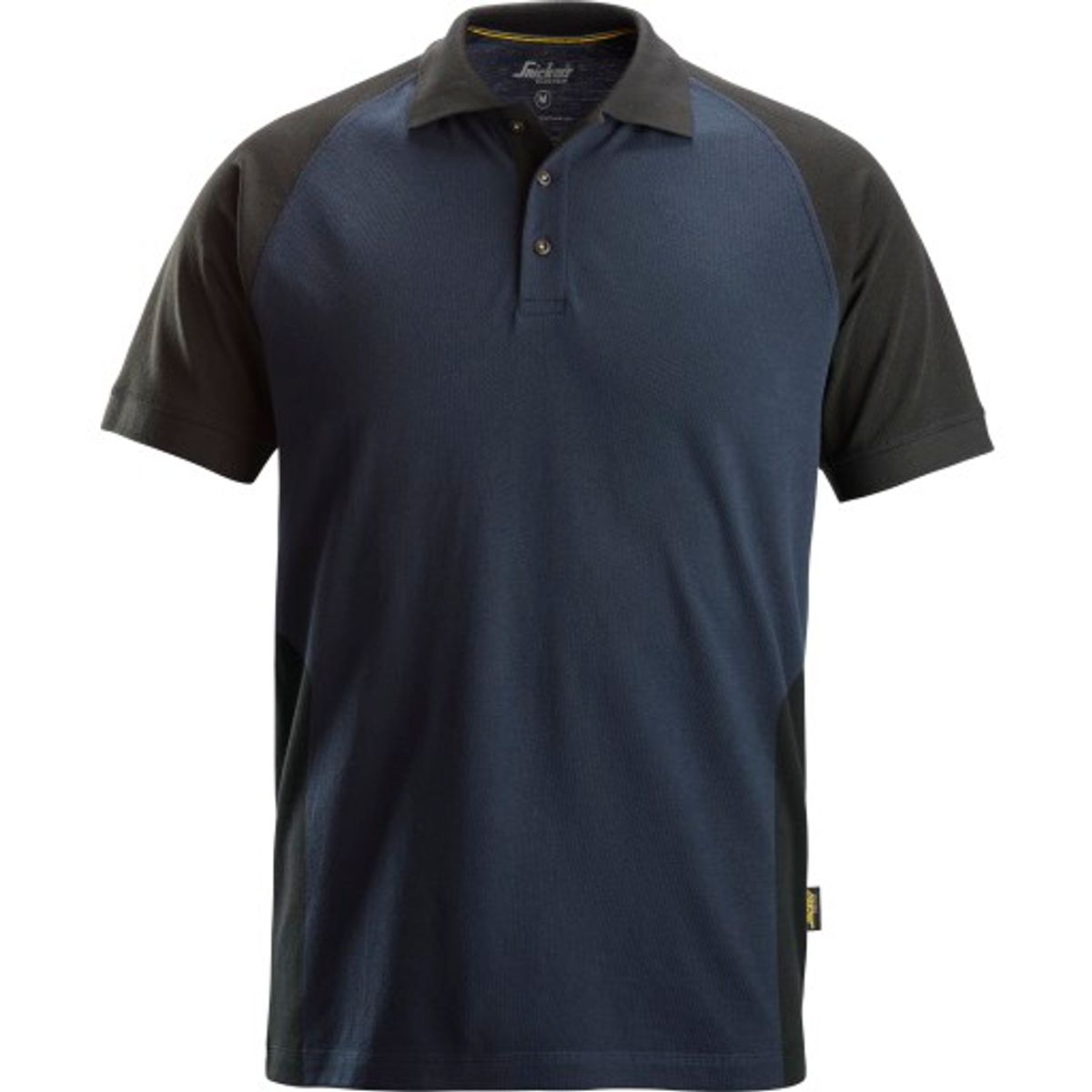 Snickers klassisk poloshirt 2750, tofarvet navy/sort str.2XL