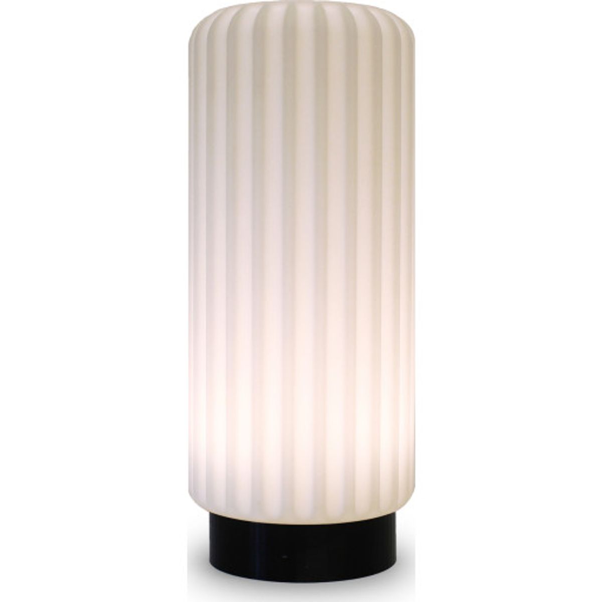 Atelier Pierre Dentelles genopladelig bordlampe, H29 cm, sort