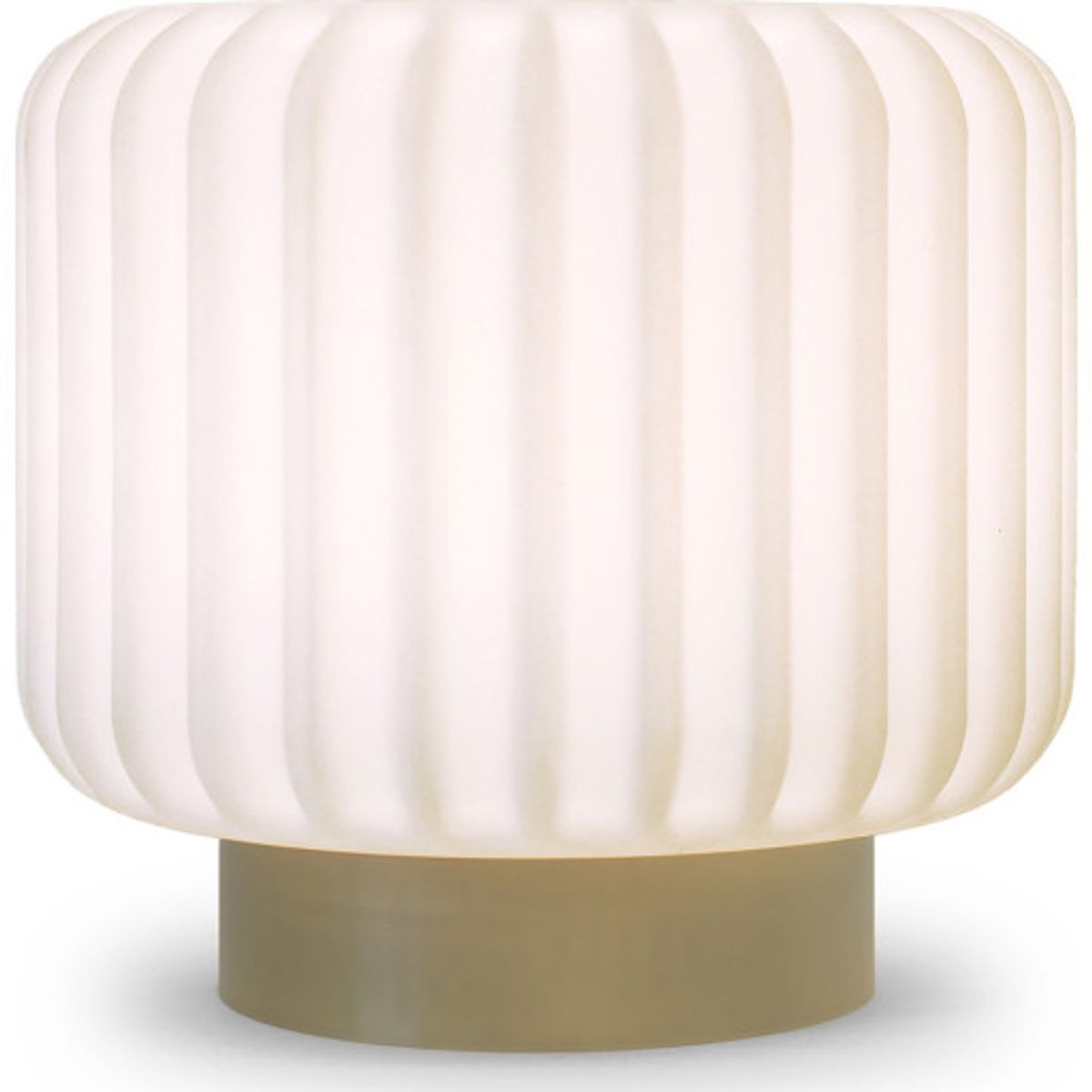 Atelier Pierre Dentelles genopladelig bordlampe, H15 cm, guld