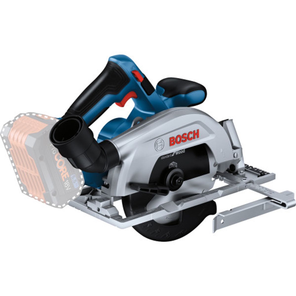 Bosch rundsav GKS 18V-57-2, solo