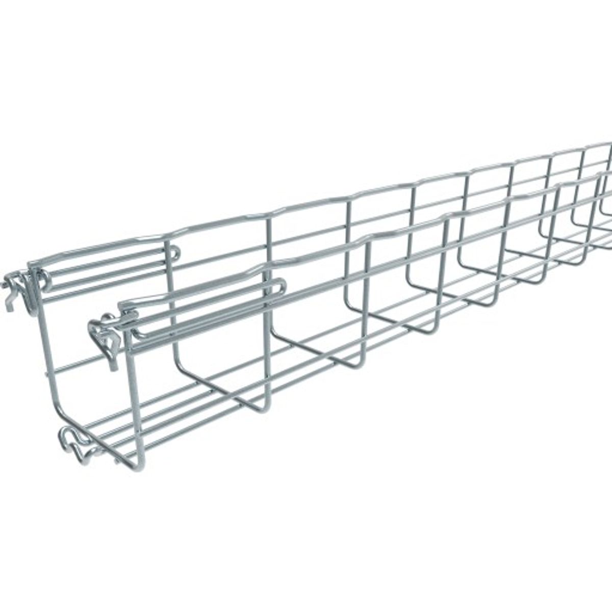 3 meter Gitterbakke FC 105/100-E elektrogalvaniseret Fasclic+ (3M)