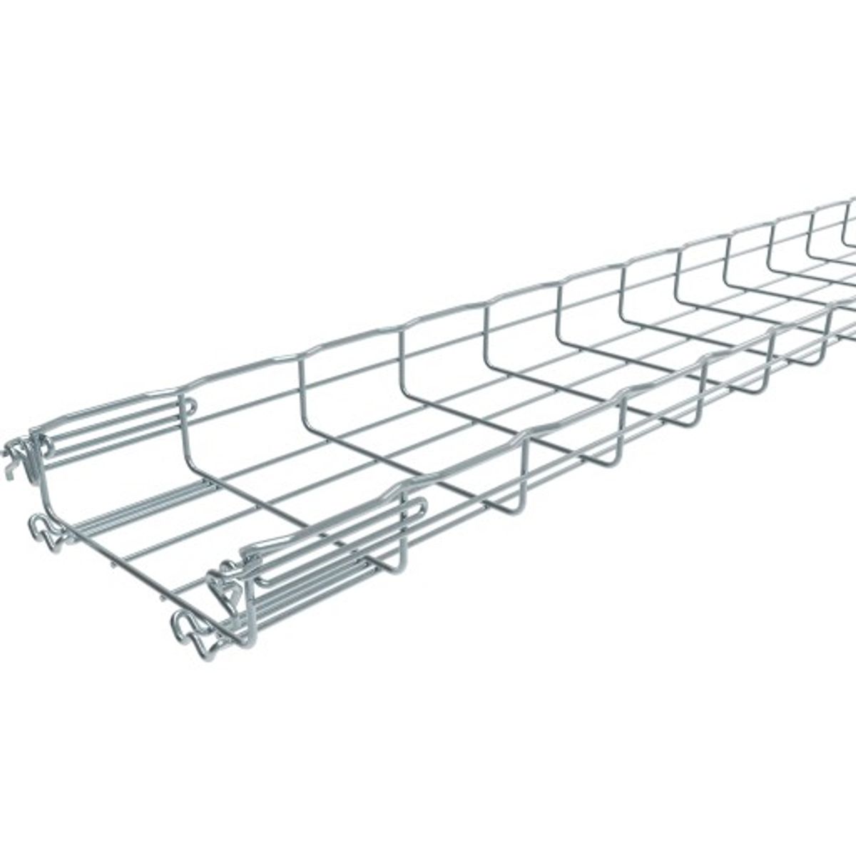 3 meter Gitterbakke FC 54/200-E elektrogalvaniseret Fasclic+ (3M)