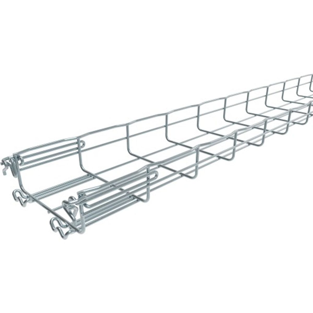 3 meter Gitterbakke FC 54/150-E elektrogalvaniseret Fasclic+ (3M)