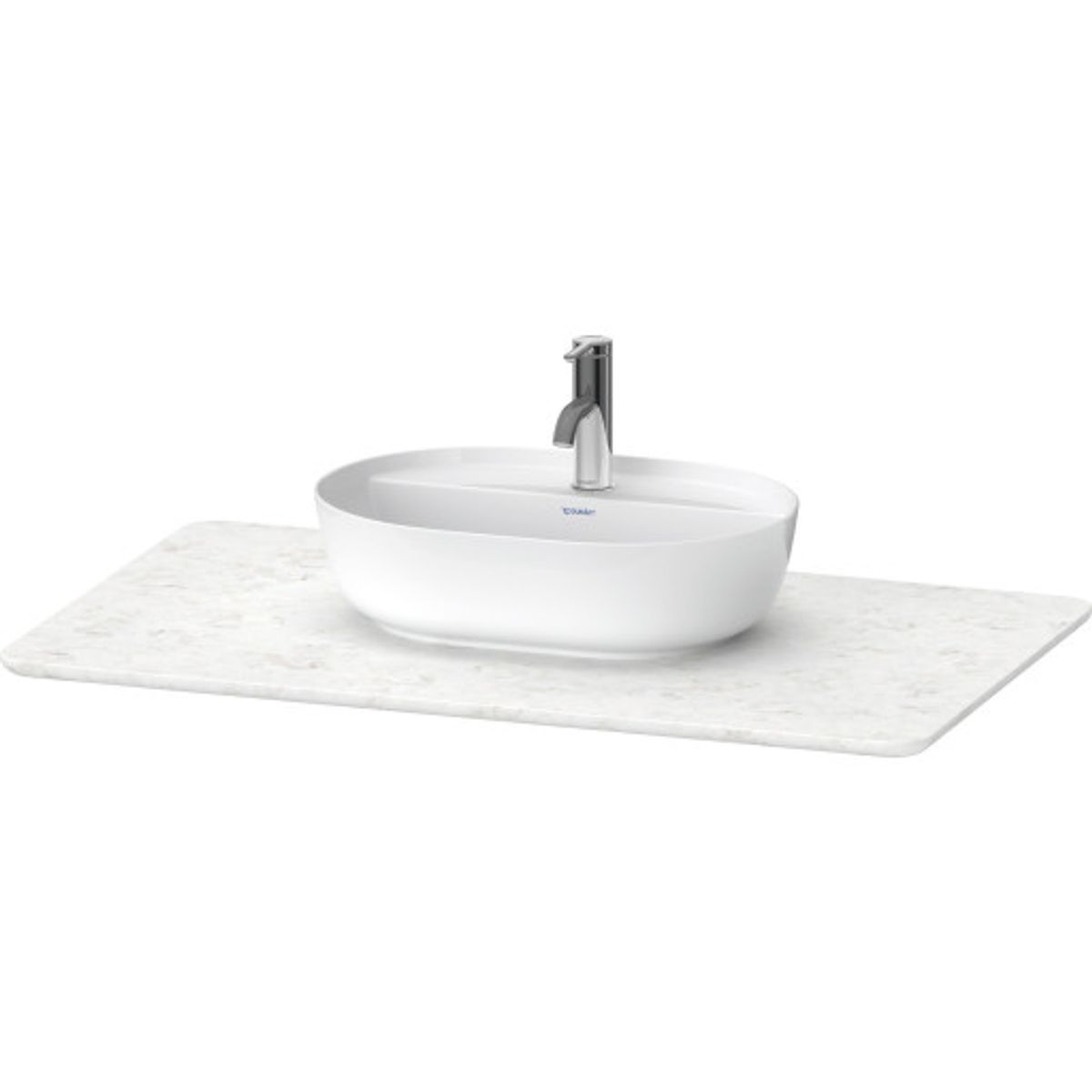 Duravit Luv bordplade, 98,8x59,9 cm, hvid