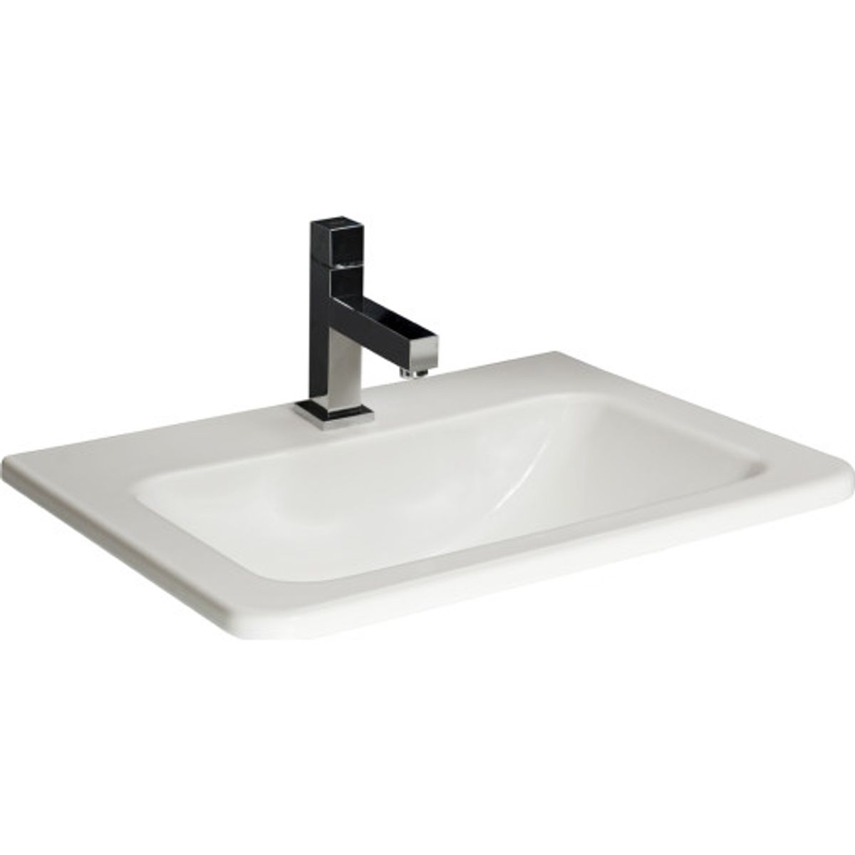 DROP IN BASIN CUBITO-55 WHITE