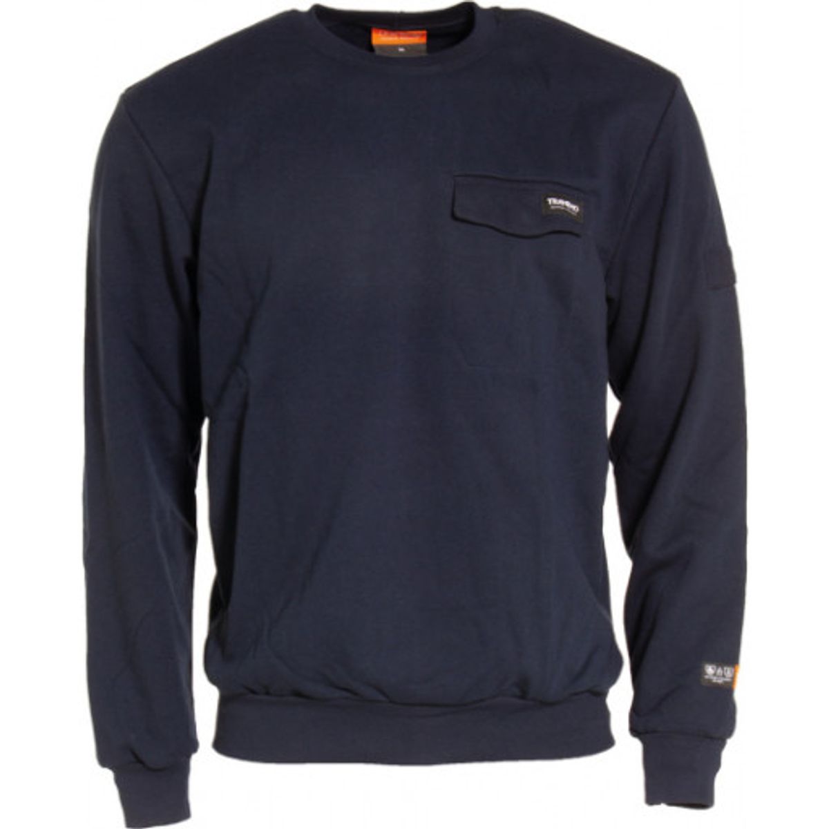 Tranemo sweatshirt 598589, navy, flammehæmmende, str. M