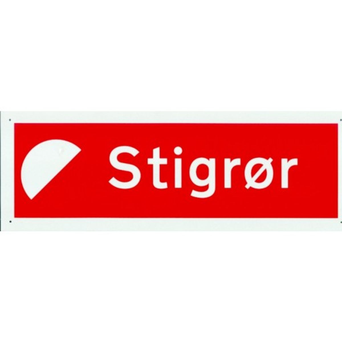 SKILT, STIGRØR, PIKTOGRAM