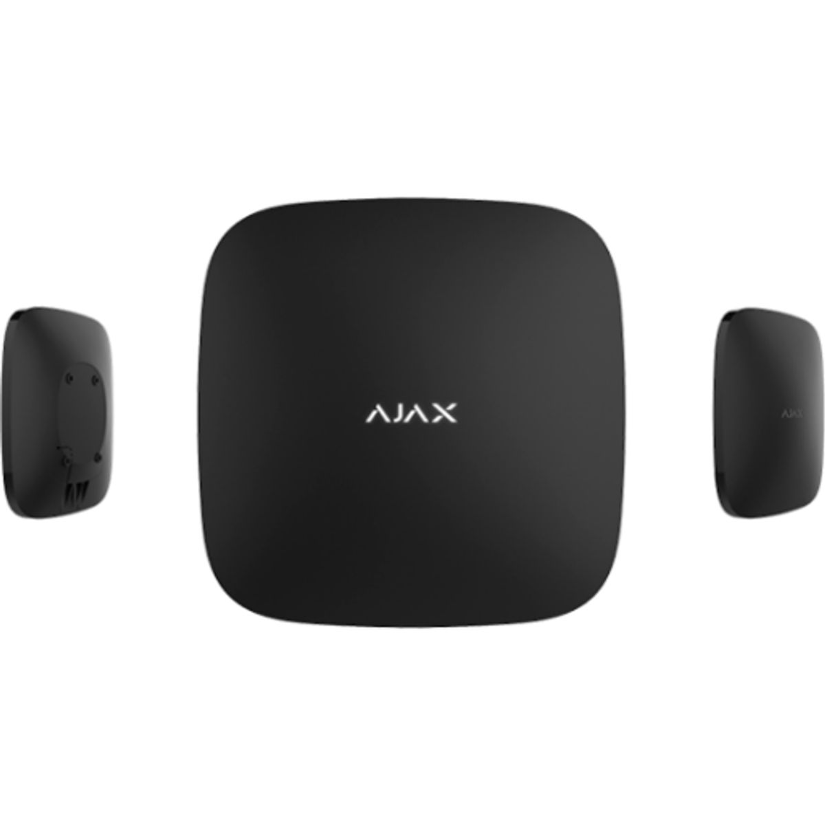 Ajax Hub 2 Plus kontrolpanel, sort