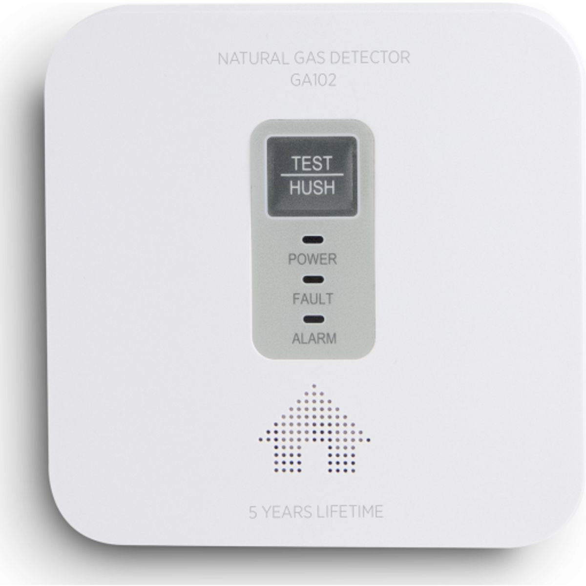 Housegard gasalarm, hvid