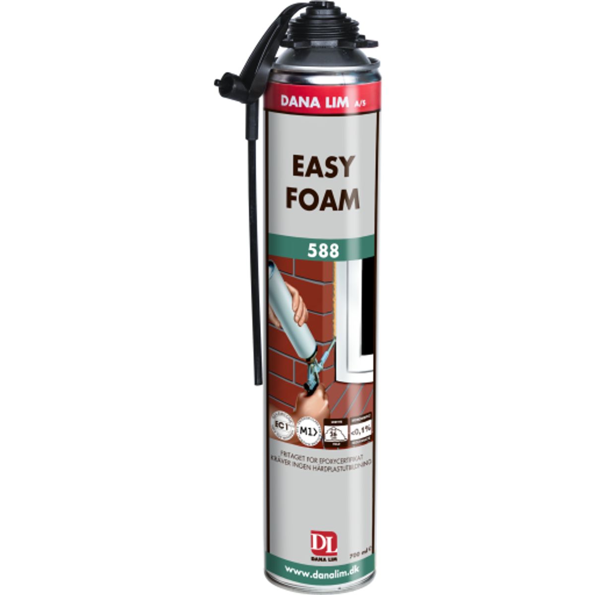 Dana Lim byggeskum EASY FOAM 588, 700 ml