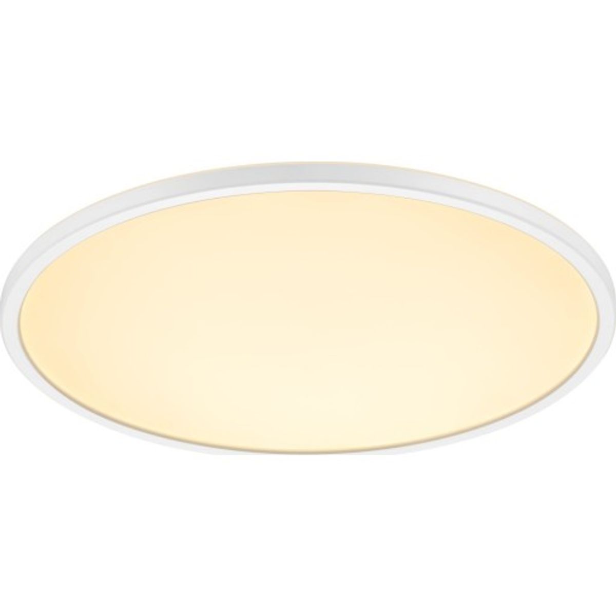 Nordlux Oja plafond, 3-trins-dæmp, 2700K, hvid, Ø42 cm