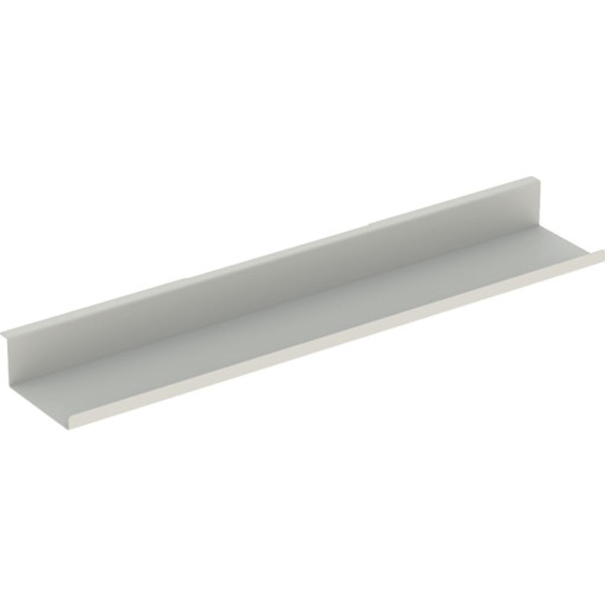 GEBERIT hylde 675x130x55mm stål pulverlakeret mat grey