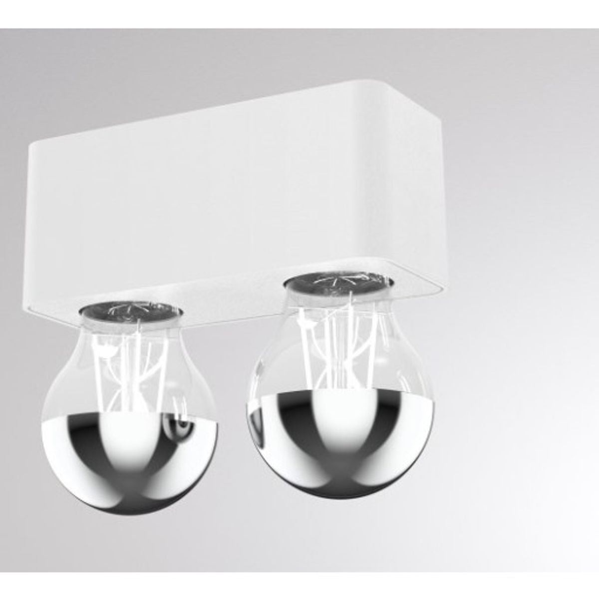 Tupaq SD Væg/loftlampe hvid/hvid E27 max 7W LED