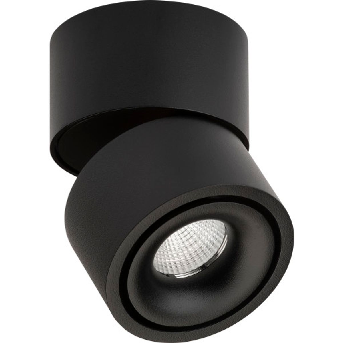 Antidark Easy Mini spotlampe, sideudgang, sort