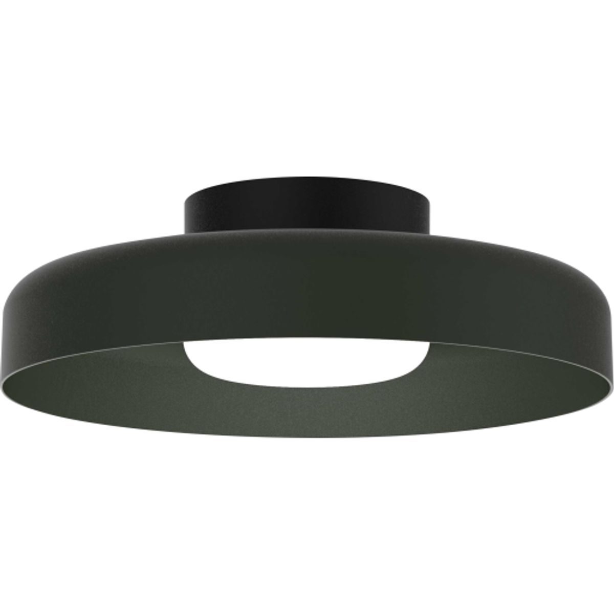 Sven SD Væg/loftlampe grøn/sort 12W LED Ø280 mm, 2700K/3000K