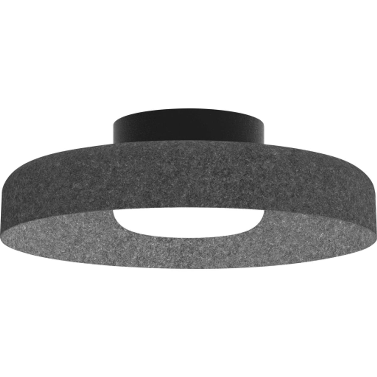 Sven SD Væg/loftlampe antracit/sort 12W LED Ø280 mm, 2700K/3000K