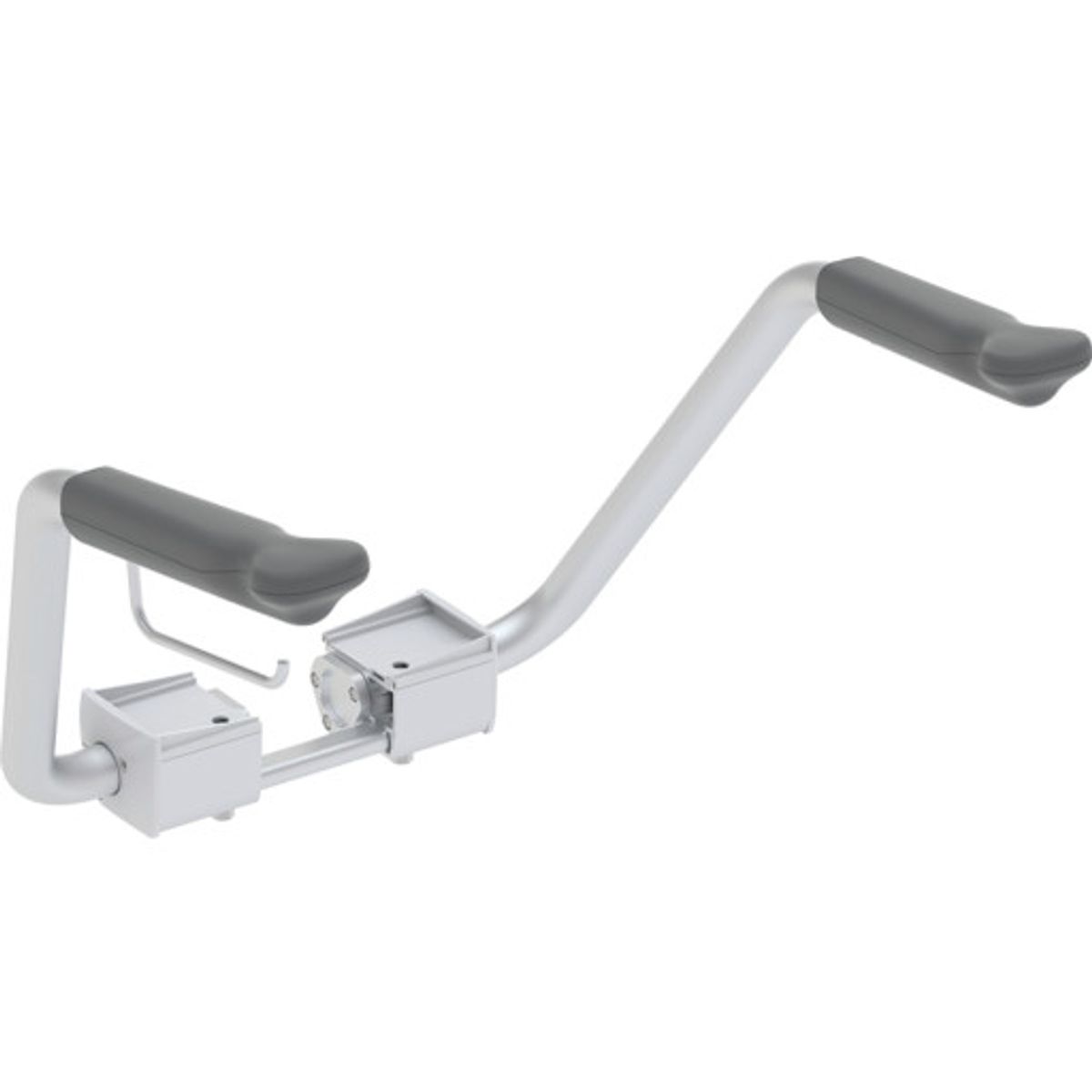 IFÖ CARE SPIRA armstøtte m/papirholder aluminium