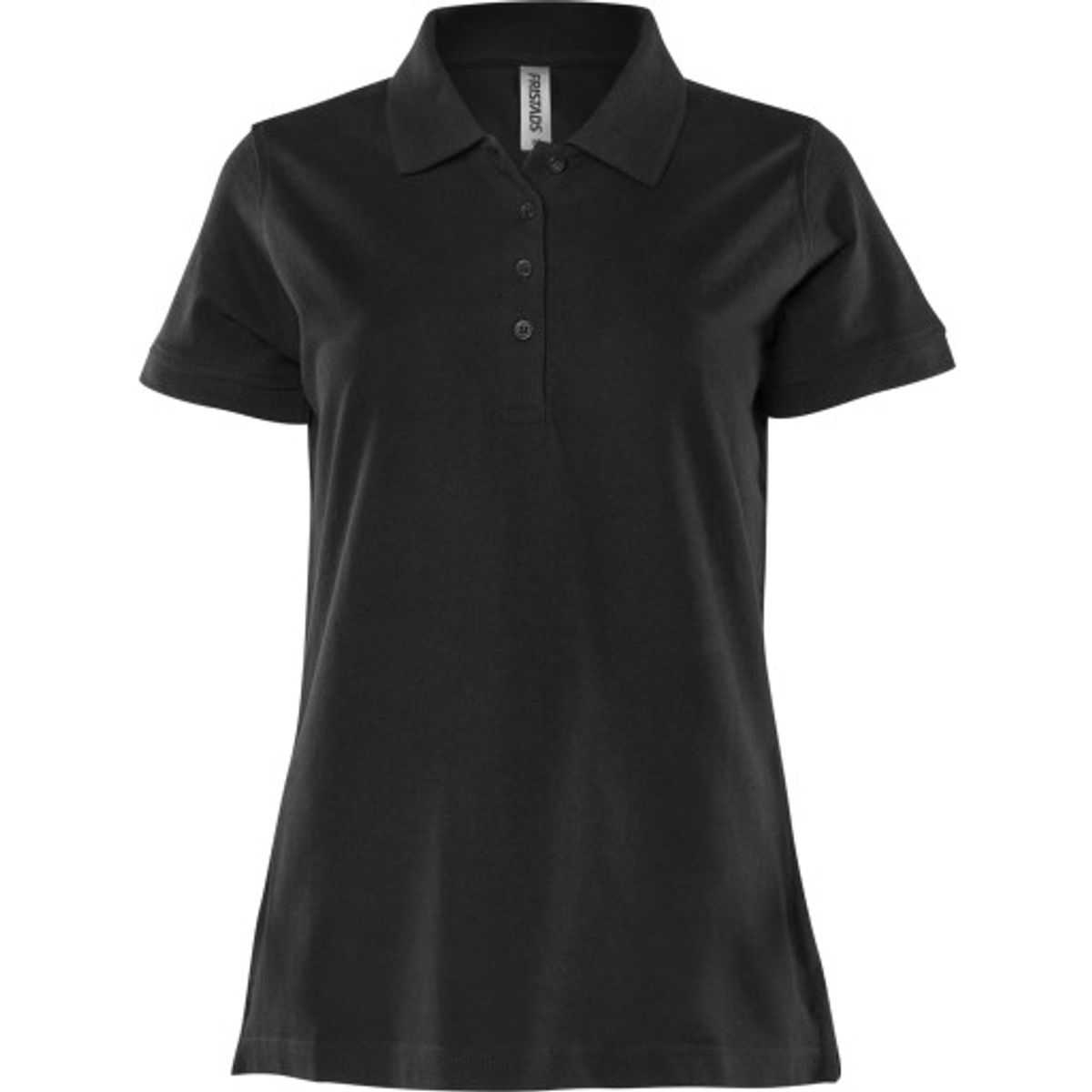 Kansas poloshirt 100221, sort str. M