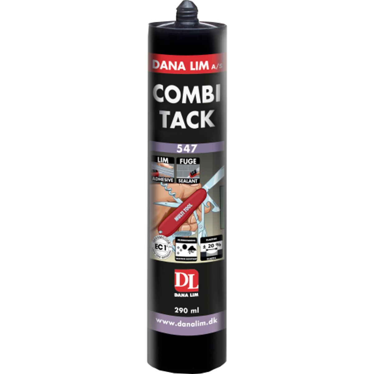 Combi Tack 547 Grå 290 ml