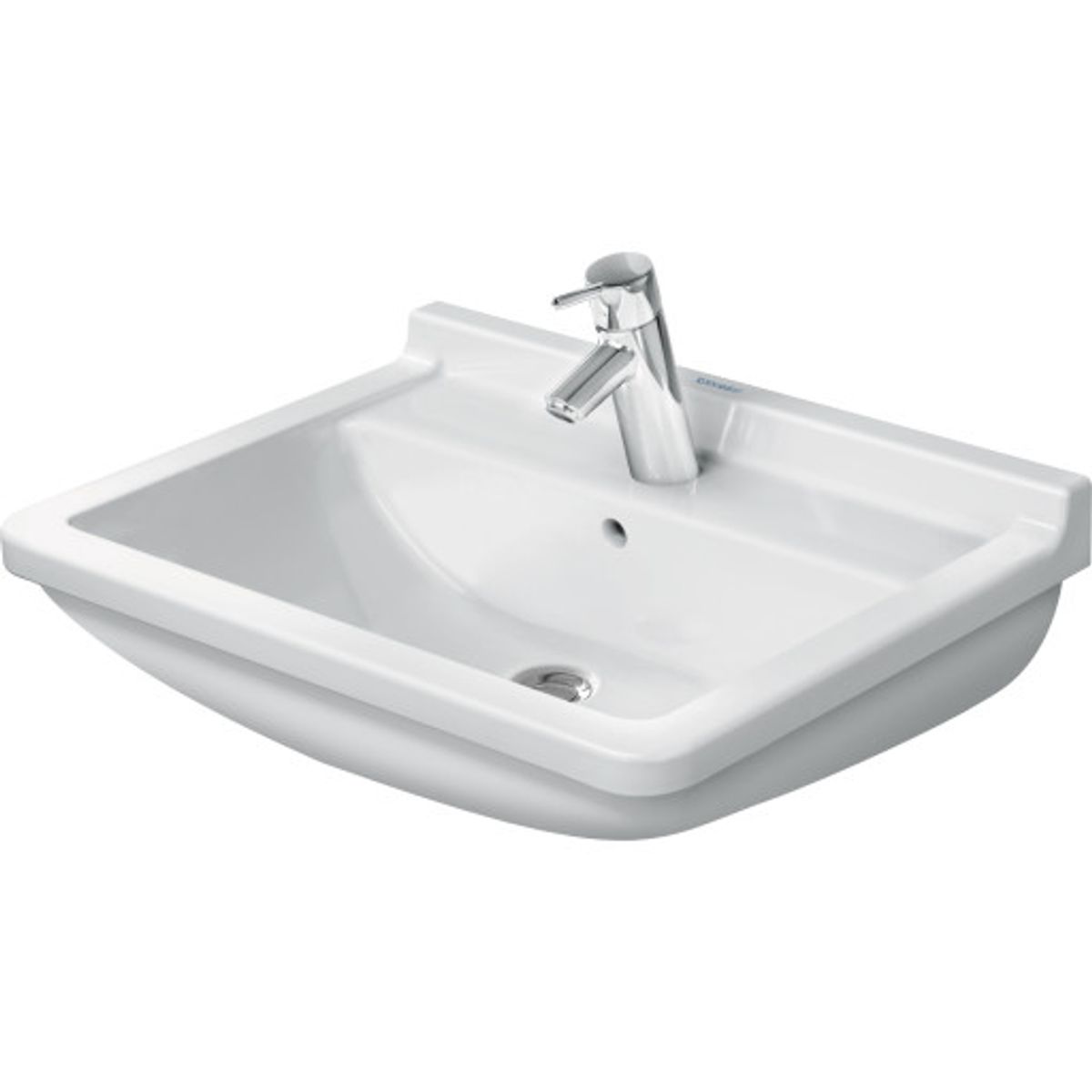 Duravit Starck 3 håndvask, 60x45 cm, hvid