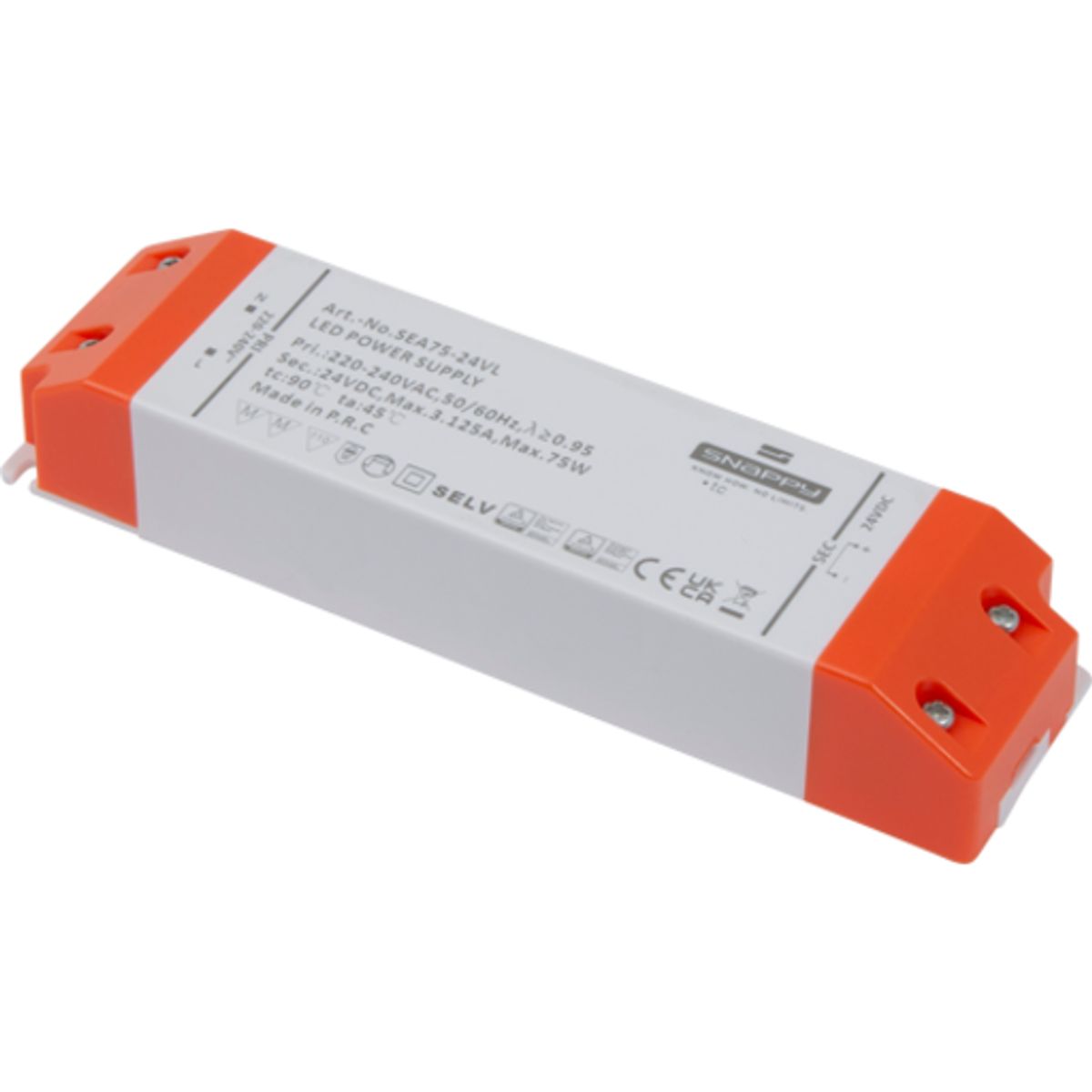 LED Driver 75W 24Vdc IP20