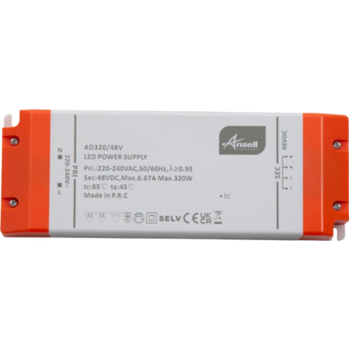 LED Driver 320W 48Vdc IP20