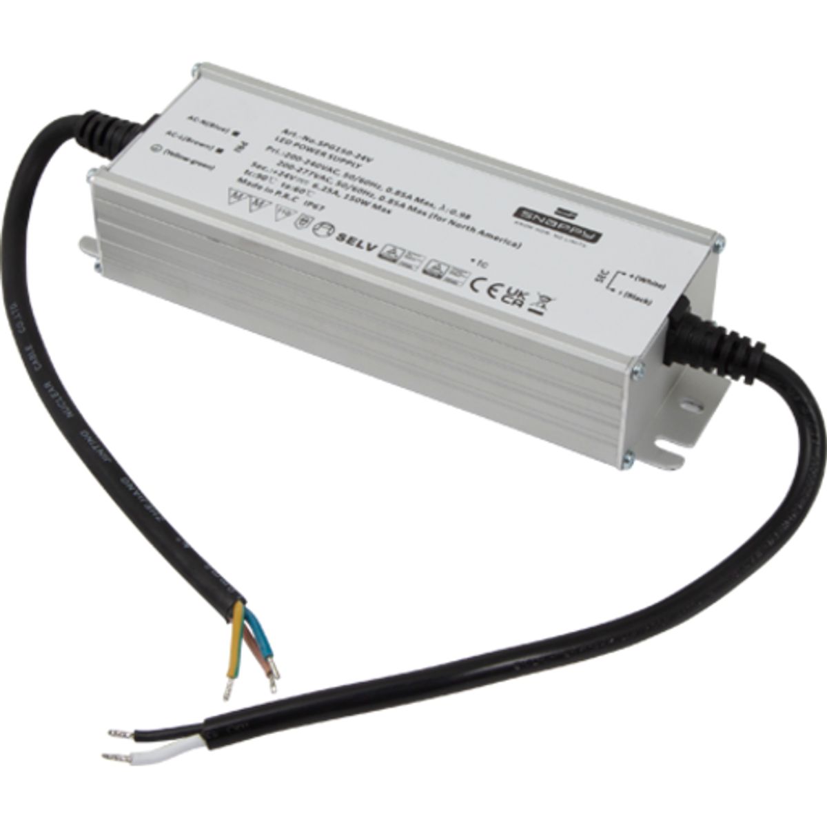 LED Driver 150W 24Vdc IP67