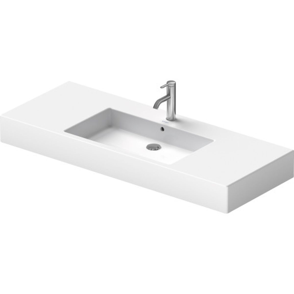 Duravit Vero håndvask, 125x49 cm, hvid