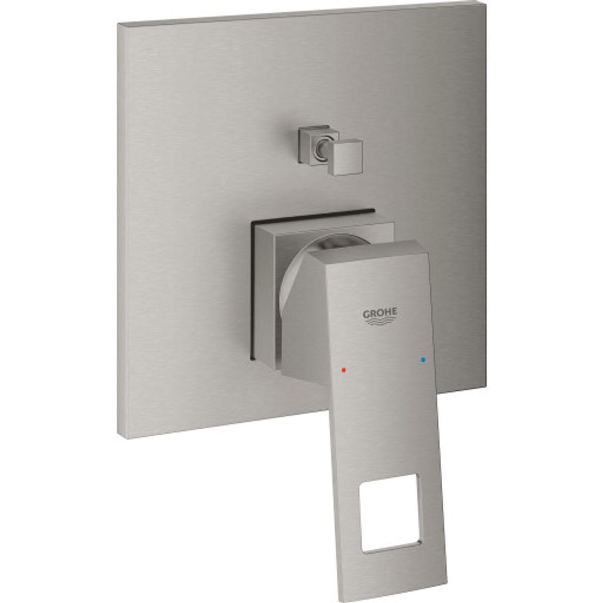 GROHE EUROCUBE etgrebsbatteri 158mm udv dele t/kar/br messing Su