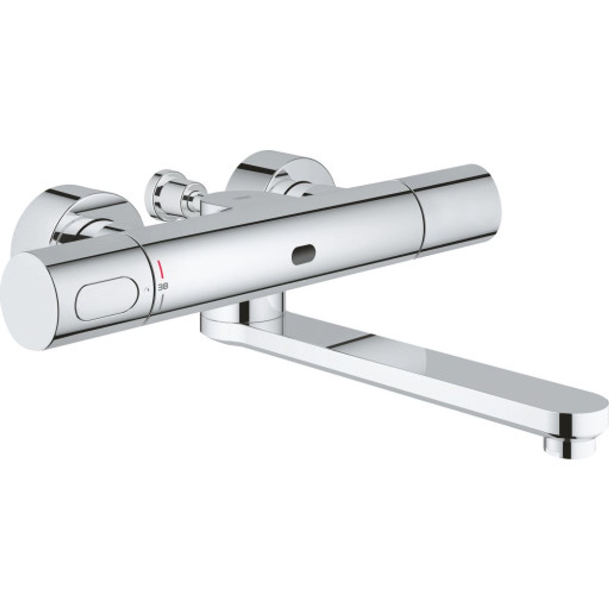 GROHE EUROSMART CE berøringsfri batteri 219mm tud/230V 2h/væg t/