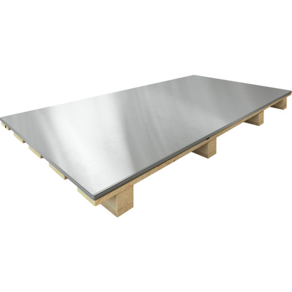 250 stk VMZINC plade, ZINC NATUR - 0,80 x 1000 x 2000 mm