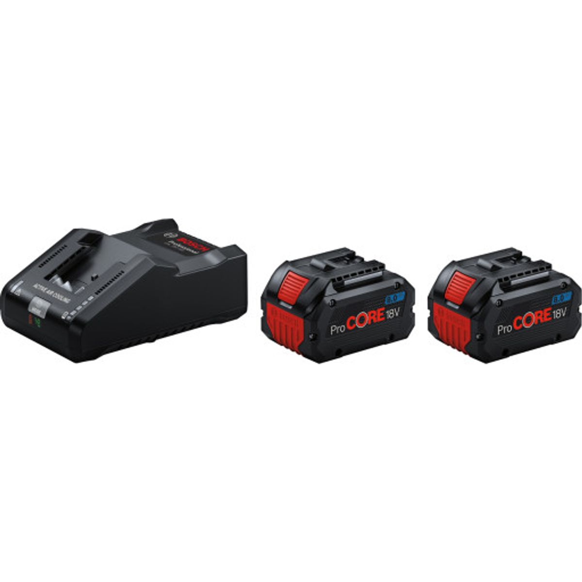 Bosch ProCORE batteripakke 18 V med 2x8,0 Ah & lader GAL 18V-160