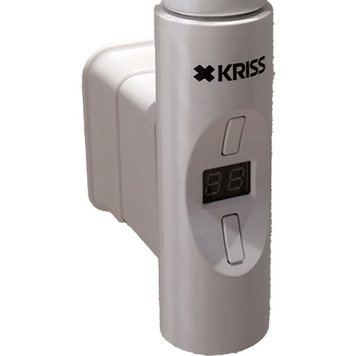 Kriss Nuvo 2 elpatron, 600W, termostat & timerfunktion, hvid