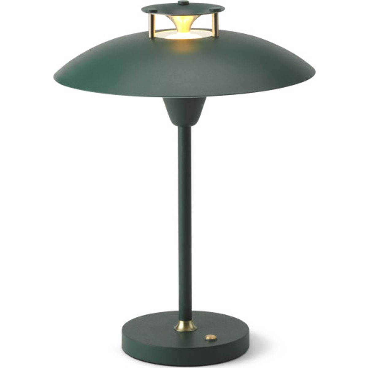 Halo Design Steppp 1-2-3 genopladelig bordlampe, grøn