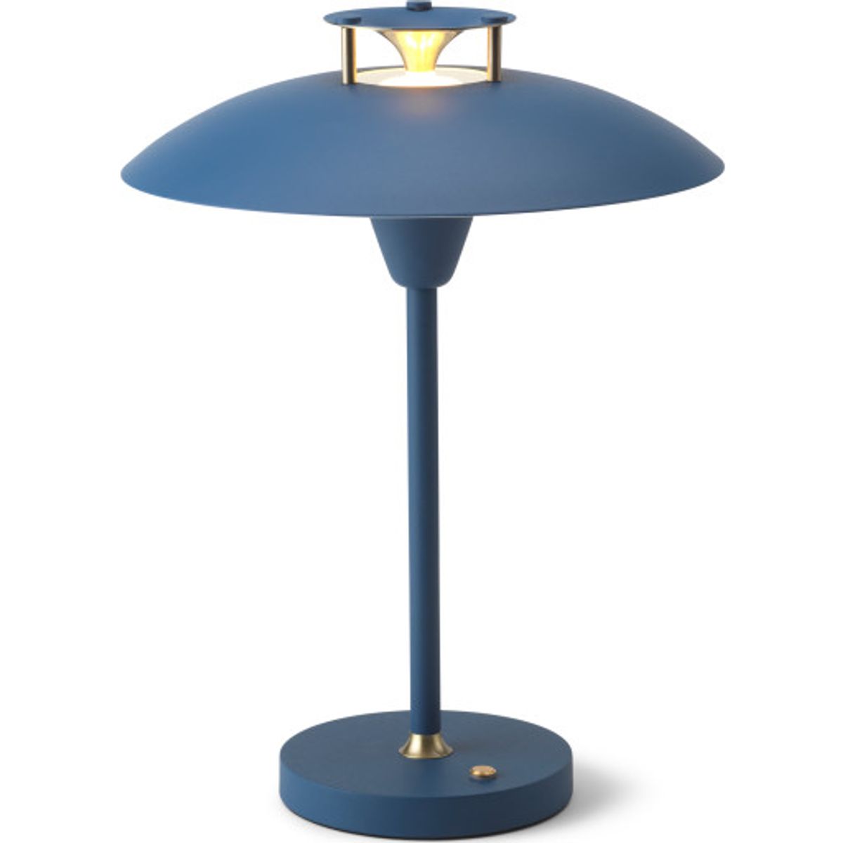 Halo Design Steppp 1-2-3 genopladelig bordlampe, blå