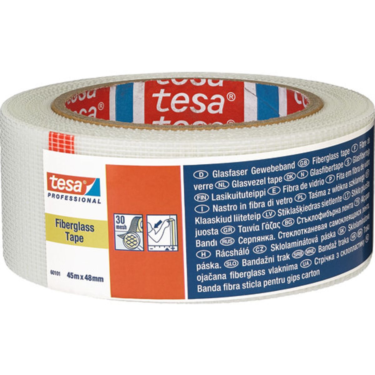 tesa glasfibertape 60101, 48 mm x 45 m