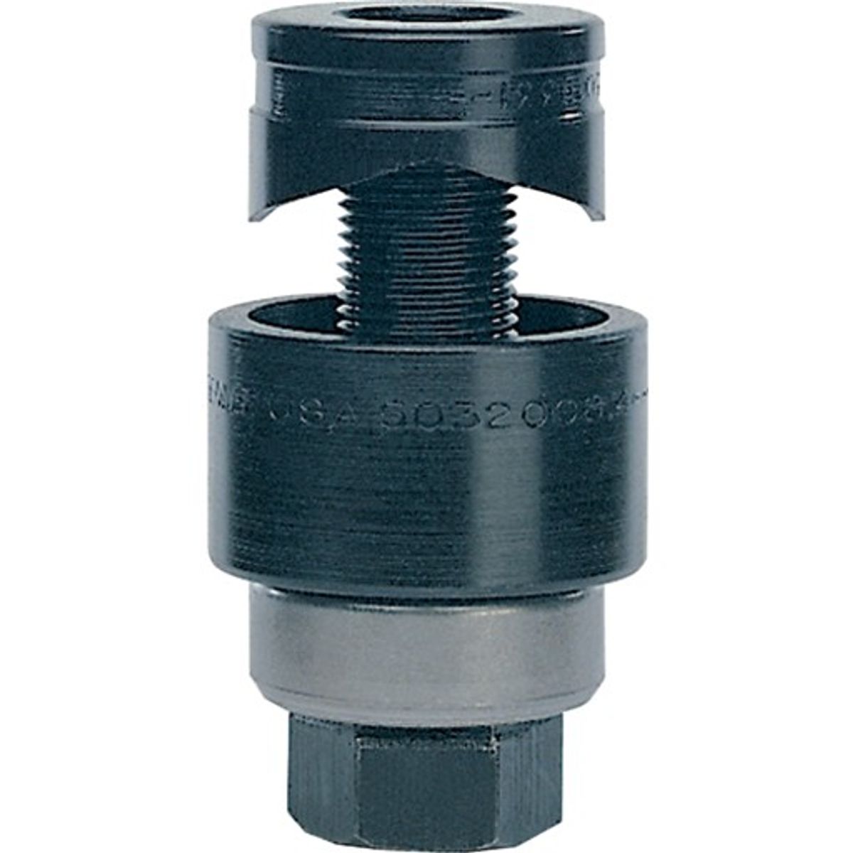 Standard-metalpladehulstanser 15,2 mm