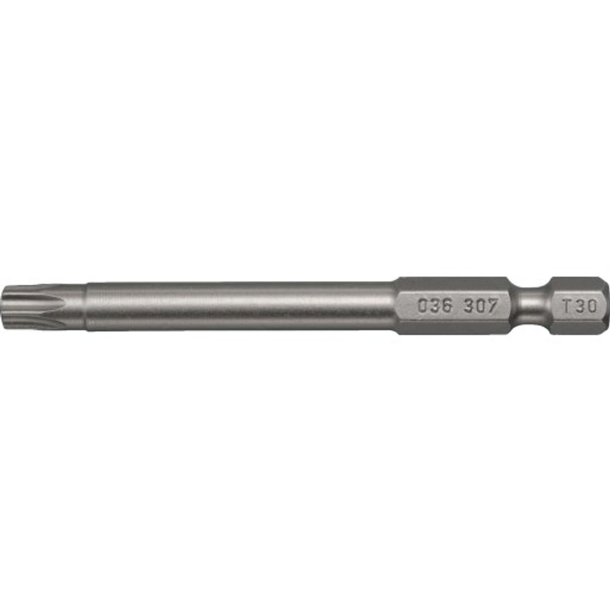 TORX®-skruetrækkerbit, 1/4", 73 mm TX20