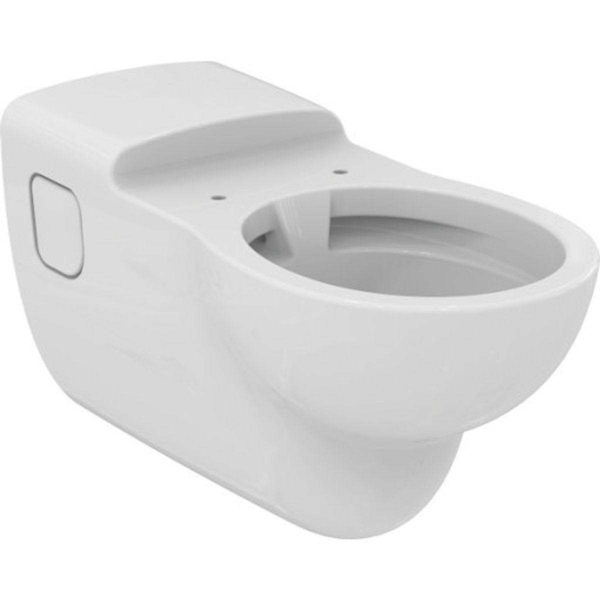 Ideal Standard Contour 21 væghængt toilet, uden skyllekant, hvid