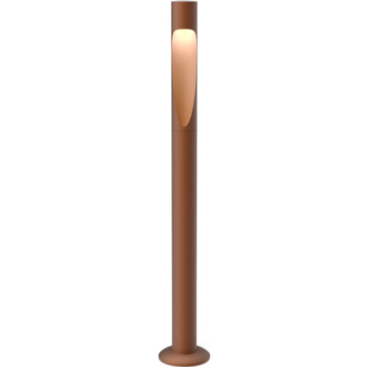 Flindt Garden Pullert LED-DA 4K Corten, base, lang