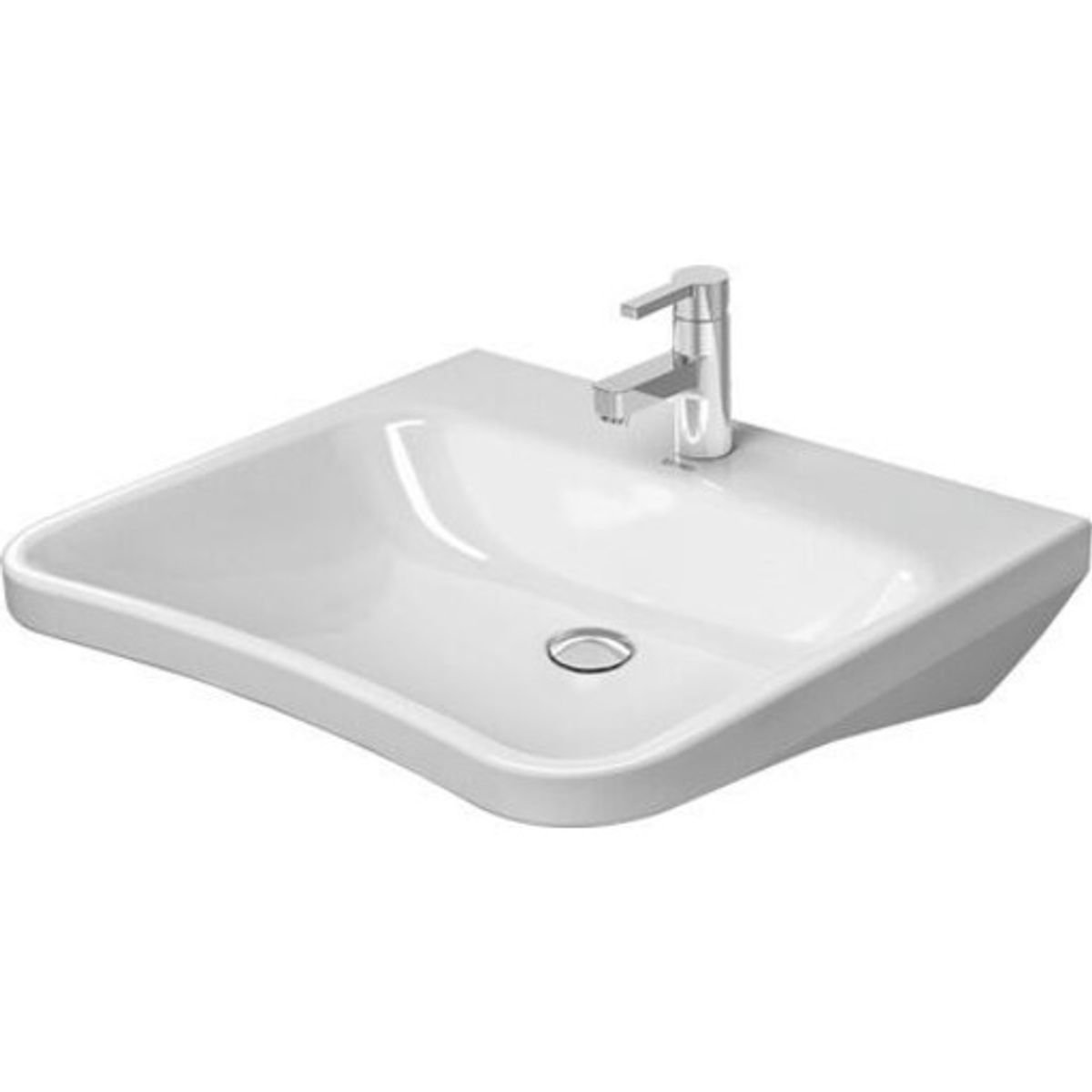 Duravit DuraStyle håndvask, 65x57 cm, hvid