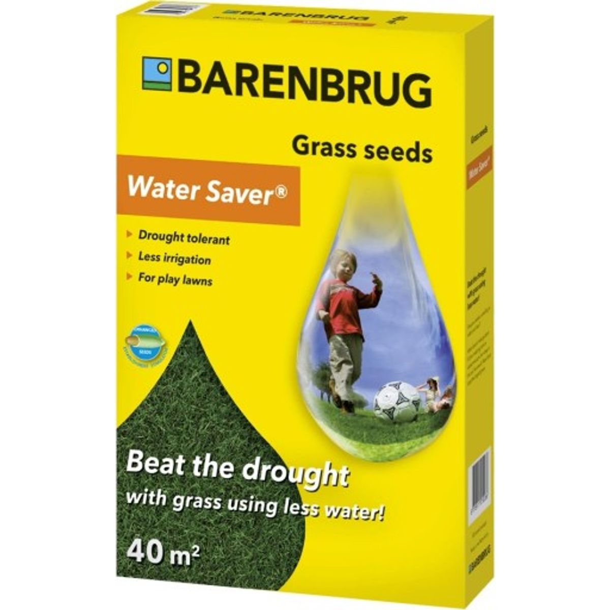 Barenbrug Water Saver græsfrø, 1 kg