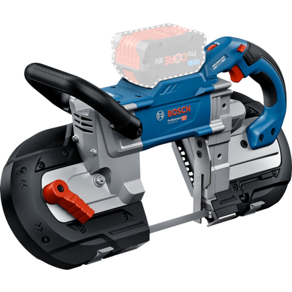 Bosch båndsav GCB 18V-127 m/savklinge