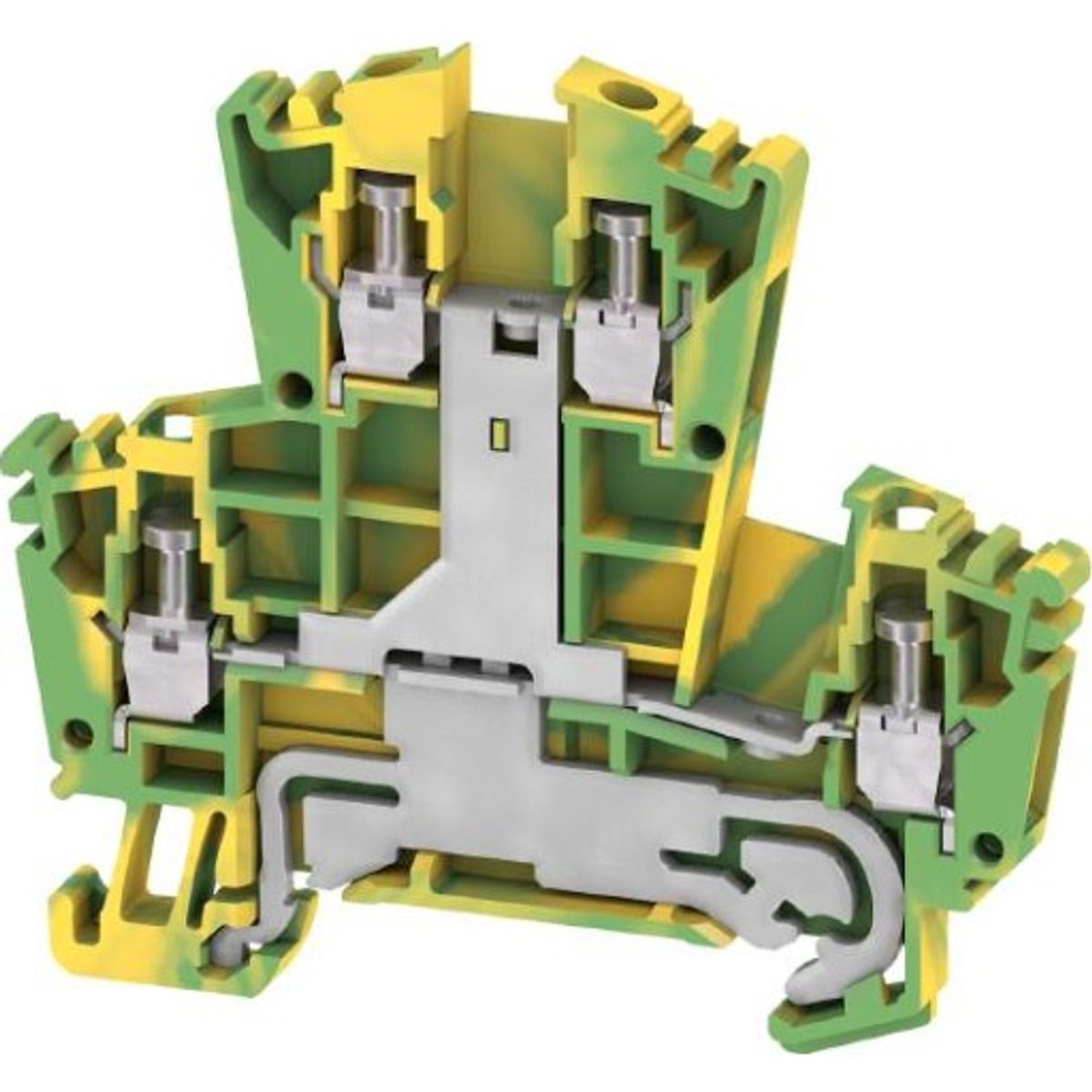 Jordklemme WDK 2,5PE, gul/grøn