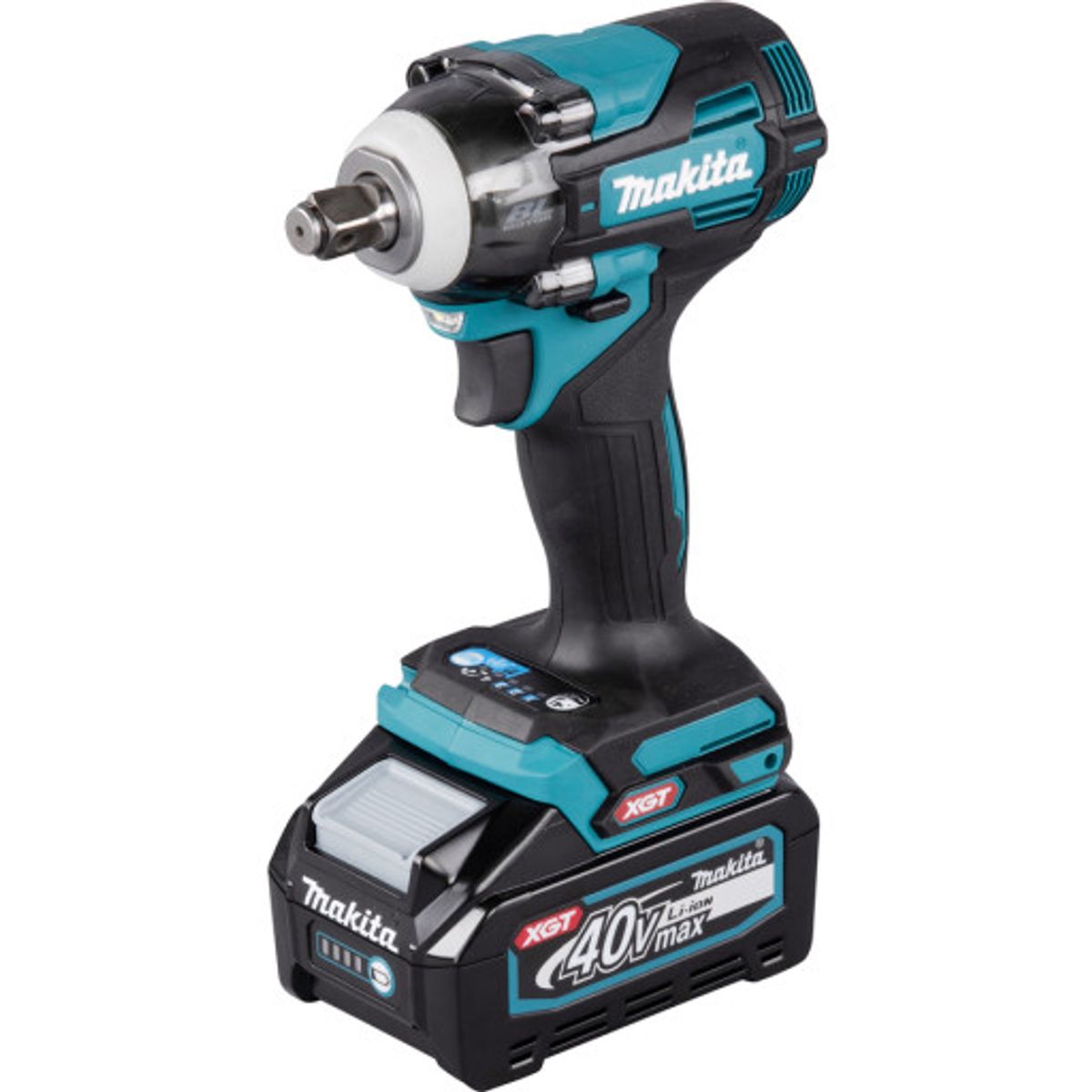 Makita slagnøgle TW004GM202, 2 x 40 V/4,0 Ah, 350 Nm, 1/2"