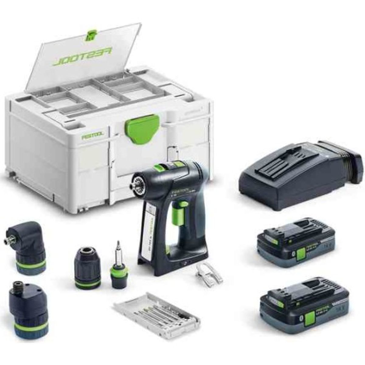 Festool akku bore-/skruemaskine C 18 HPC 4,0 I-Set